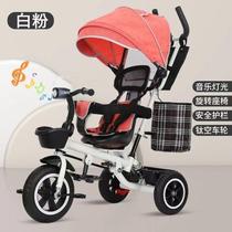 Auxiliary new stroller lightweight childrens tricycle bicycle foldable boy infant girl child child