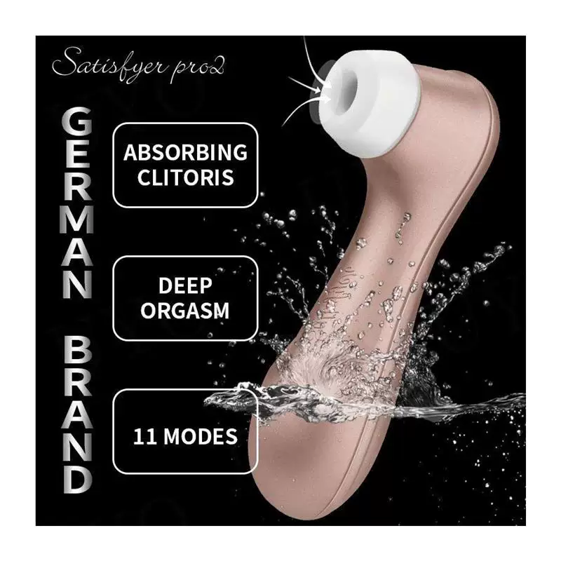 Немецкий SatisFyer Pro 2 всасывающийся вибратор женская клитор стимулятор