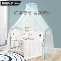 German childrens crib mosquito net with bracket for newborn baby mosquito net blackout floor-standing full cover