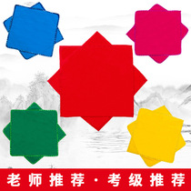 Anhui flower drum lantern grade examination props dance handkerchief flower octagonal scarf Chinese Dancers Association fourth and fifth grade farm girl