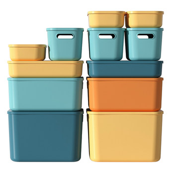 Spot quick delivery household storage box clothing classification desktop storage box dormitory underwear snacks sorting storage box placement