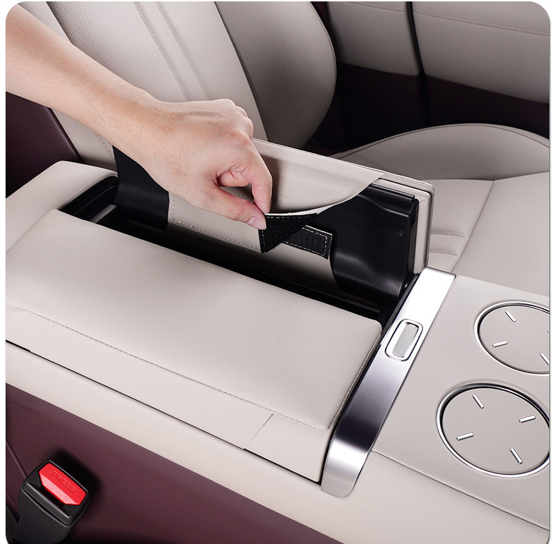 Подлокотник поле рукав 适用于小米yu7/su7扶手箱增高垫汽车储物箱套肘托保护套内饰用品