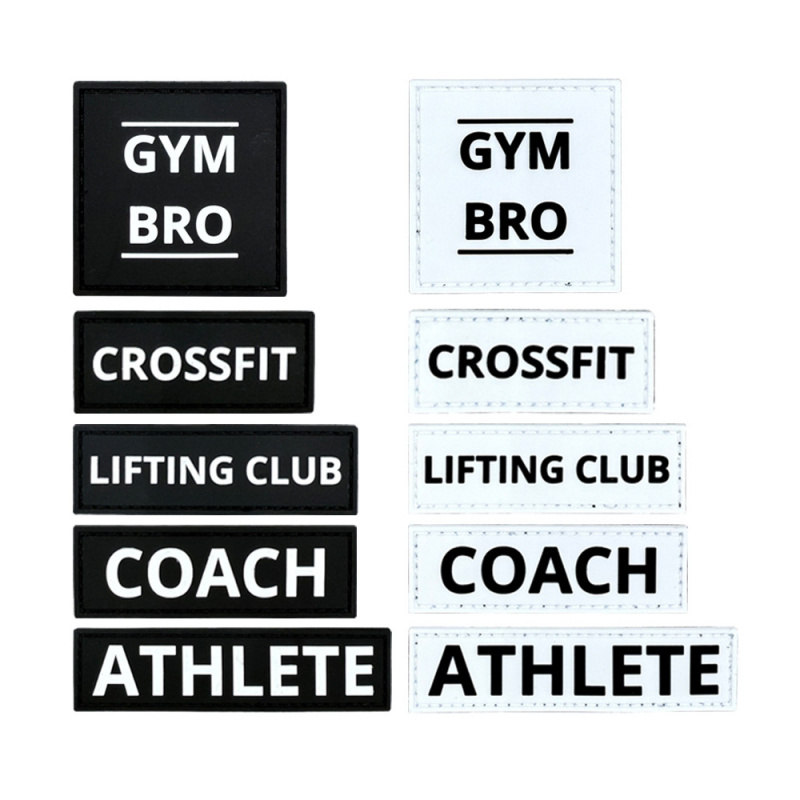 Fitness Training Crossfit Velcro Badge Tactical Vest Armband Pvc Morale Patch Outdoor Backpack Patch Fitness Training Crossfit Velcro Badge Tactical Vest Armband Pvc Morale Patch Outdoor Backpack Patch