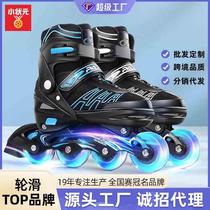Roller skates factory 301 single shoes adult single row foreign trade childrens skates