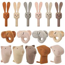 New Baby Hand Bells Rattles Cute Long Ear Bunny Plush Shakin