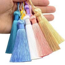 2 5 10Pcs 16cm Chunky Tassels Soft Elegant Handmade Silky Fl