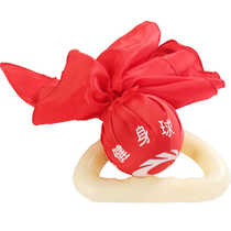 Square dance swing ball fitness ball handball middle-aged and elderly childrens sports competition double ball silicone meteor ball Tai Chi ball