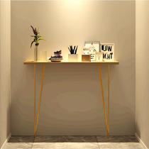 Solid wood entrance wall table Chinese style narrow table simple modern entrance table small strip case long side table extremely narrow entrance cabinet