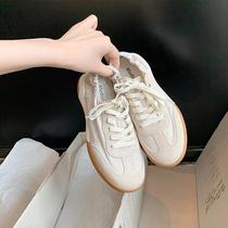 Summer new Korean style candy color casual versatile sports sneakers round toe breathable moral training shoes for women
