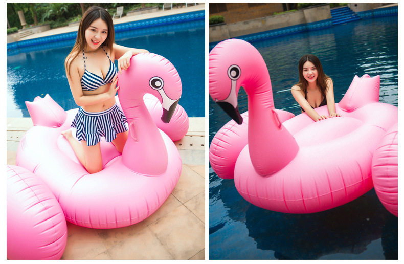 Золотой плавательный круг для взрослых, водная надувная игрушка, популярно в интернете, единорог, розовое золото, фламинго 