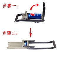 Can crusher 1216 oz can press kitchen supplies can crusher bottle opener can crusher