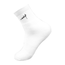 Yang Chens new wear-resistant and non-slip professional towel bottom badminton socks are comfortable and sweat-absorbent competition running sports socks