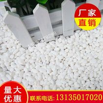 Beijing white gravel pebble multi-meat paved white stone white pebble white pebble rice