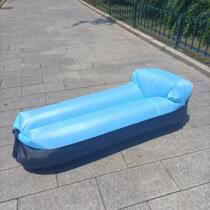Manufacturer outdoor music festival single folding air bed outdoor camping lazy air sofa