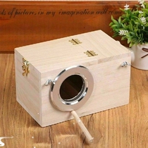 Wood Bird House Nest Birds Breeding Box Bird Parrot