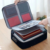 Document Storage Bag Large-capacity Multi-layer Bill
