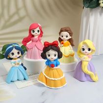 Three-dimensional plaster doll princess girl coloring toy gift childrens creative diy graffiti painting handmade stall