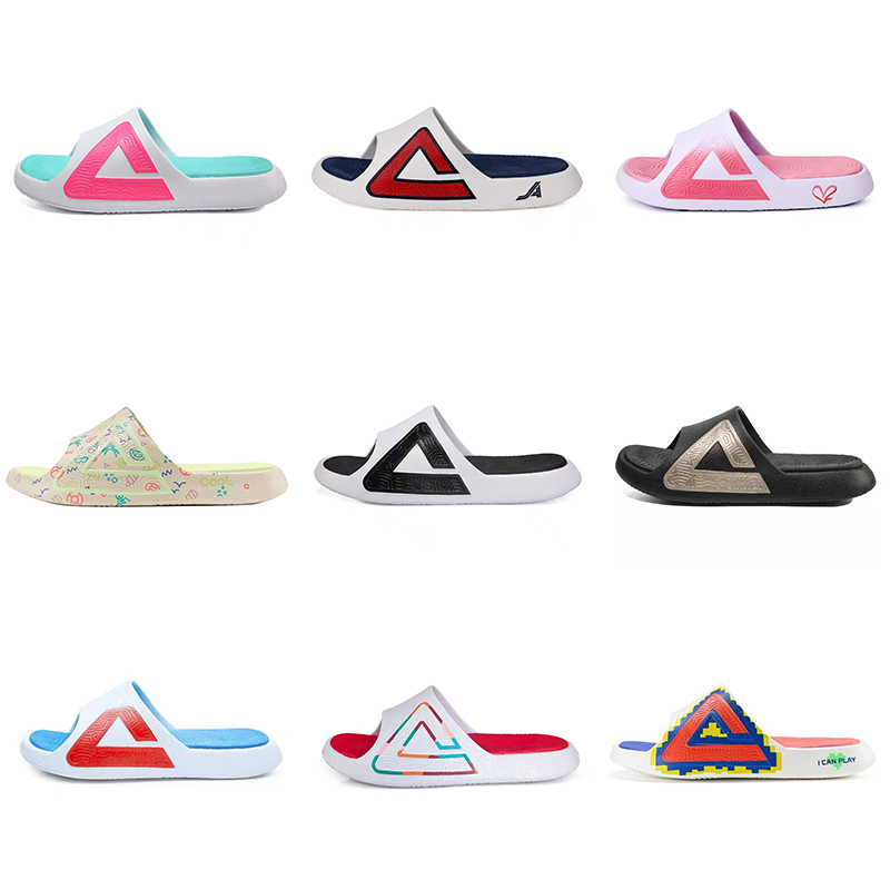 Peak Slippers for Men, New Summer Model, Outdoor Basketball Non-Slip Recovery Sports Slippers for Women, Outdoor DIY Sandals