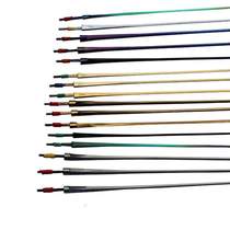 A Zhang equipment foil electric sword strip certified silver color gold stainless blue epee sword strip fencing saber