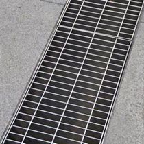 Hot-dip galvanized steel grating platform stair treads drainage ditch cover plug-in composite hot-dip galvanized steel grating