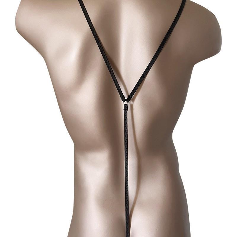 【Factory】High-Elastic Ice Silk Men's Thong Suspenders Sexy Underwear Cross-Border Amazon T-Pants 【Factory】High-Elastic Ice Silk Men's Thong Suspenders Sexy Underwear Cross-Border Amazon T-Pants