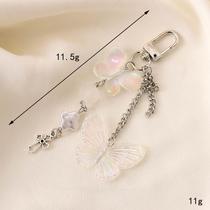 Yi Lians new love bow pendant mobile phone case keychain pendant bag hanging chain exquisite small gift accessories