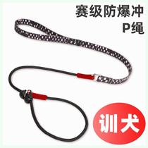 Pet P chain P-shaped rope dog training supplies dog leash dog walking rope puppy chain small dog medium large