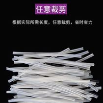 Long straw extra long drinking water lazy silicone bottle straw accessories universal replacement hose food grade wide mouth standard mouth