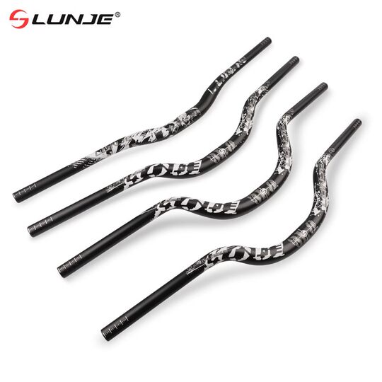Wheeltrack Mountain Bike Handlebar, Aluminum Alloy, Extended and Enlarged 35/50/70/90, Raised for Street Climbing and Downhill Riding