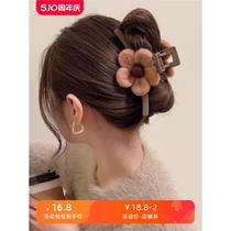 A dead leaf butterfly chiffon flower pearl hairpin elegant tassel-shaped hairpin new Chinese style hairpin