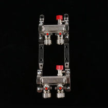 Sky One gold Bull Ground Warm Collection Water Distributor high-end Home Loaded Into Backwater Jacket Valve Vent Valve Suit Pert Accessories 2 Way