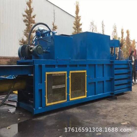 新品80吨碎海绵打包机 箱袋20吨液压打包机 曲阜立式纸皮压包机