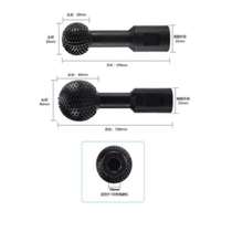 Making grinding head accessories wooden groove spoon tool file head angle planer pit grinder wood friend spherical woodworking wood carving and polishing