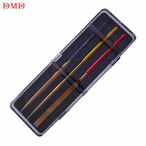 Diamond file set titanium-coated diamond file assorted files medium teeth flat round