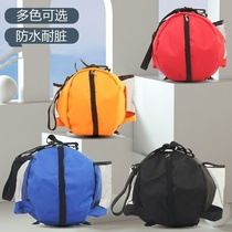 Basketball bag storage bag sports backpack basketball net bag ball bag student convenient football volleyball net belt bag