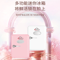 Car mini refrigerator student dormitory office car home dual-use refrigerator refrigerated single door beauty breast milk small refrigerator