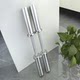 Solid Electroplated Dumbbell Bar, Short Olympic Bar, Barbell Bar, 50cm Bar, Home Fitness Equipment, Male Spring-Loaded Single Bar for Arm Muscle Training