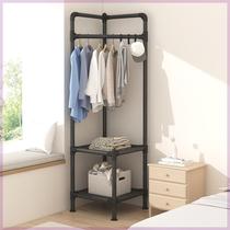 Clothes drying rack floor-standing simple home room bedroom dormitory overnight clothes rack rod storage storage coat rack