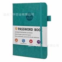 Password book English address book phone book record holiday B6 notebook book