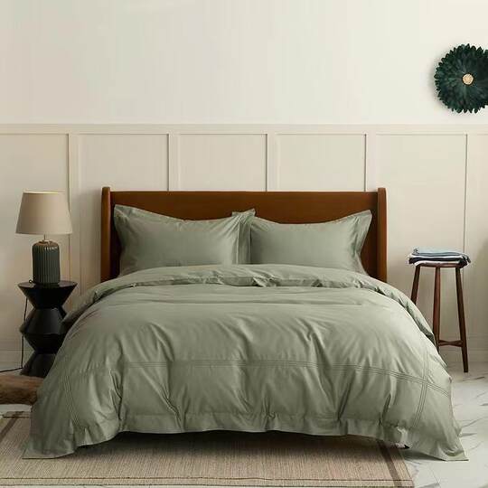 Casual Red Wedding Four-Piece Set of Wedding Bed Sheetss, Pure Cotton Quilt Cover, Accessible Luxury Dowry Bedding, Wedding