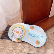 Special childrens summer eye mask for girls hot compress and cold blackout elementary school students nap earplugs cute set for boys