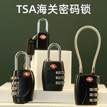 TSA Customs Lock Suitcase Combination Lock Trolley Suitcase Bag Lock Gym Padlock Mini Aviation Lock