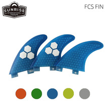 Professional surfboard tail rudder SURFBOARD FIN multi-color surfboard fin S M L fiberglass honeycomb tail fin