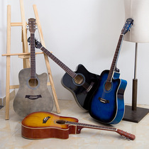 Guitar D-made factory spot direct sales music club popular 41-inch guitar folk guitar single board guitar
