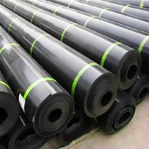 Anti-seepage membrane fish pond tunnel garbage mulch fish pond biogas pool geomembrane thickened pond plastic film water storage black