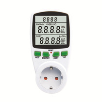 Factory direct sales European power metering socket billing socket power monitor smart energy meter