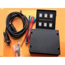 RV car touch switch bus ship yacht intelligent control induction switch 6-bit with light 12-24V
