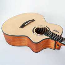 Folk veneer guitar 38-inch 41-inch Guitar bright folk acoustic guitar manufacturer single direct sales electric box instrument