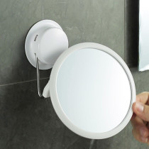 Bathroom mirror punch-free Garbo suction cup wall-mounted makeup mirror removable creative fashion simple bathroom