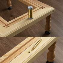 Embroidery frame French embroidery desktop square inner frame embroidery French frame embroidery desktop frame embroidery pine wood reversible embroidery small stretcher